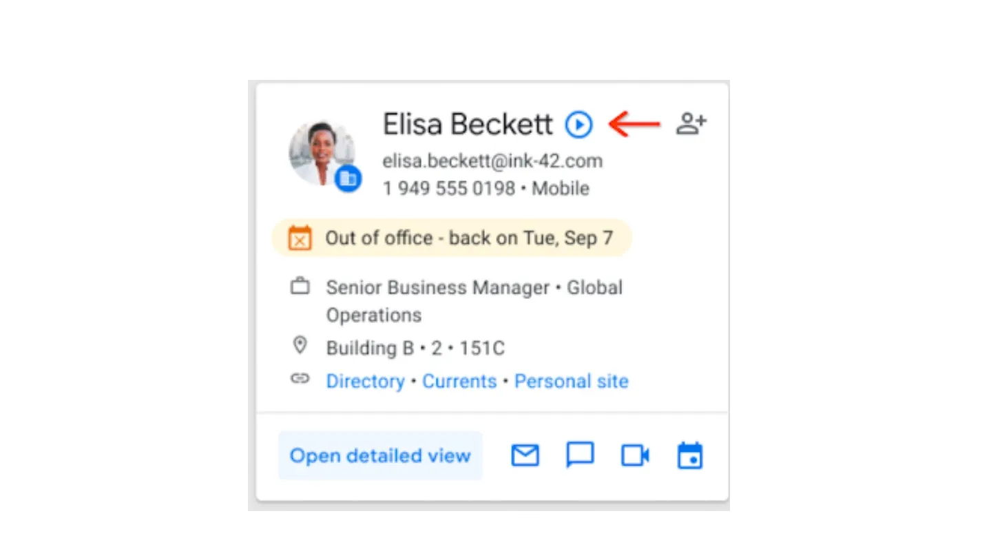 Google adds name pronunciation feature in Workspace Emails