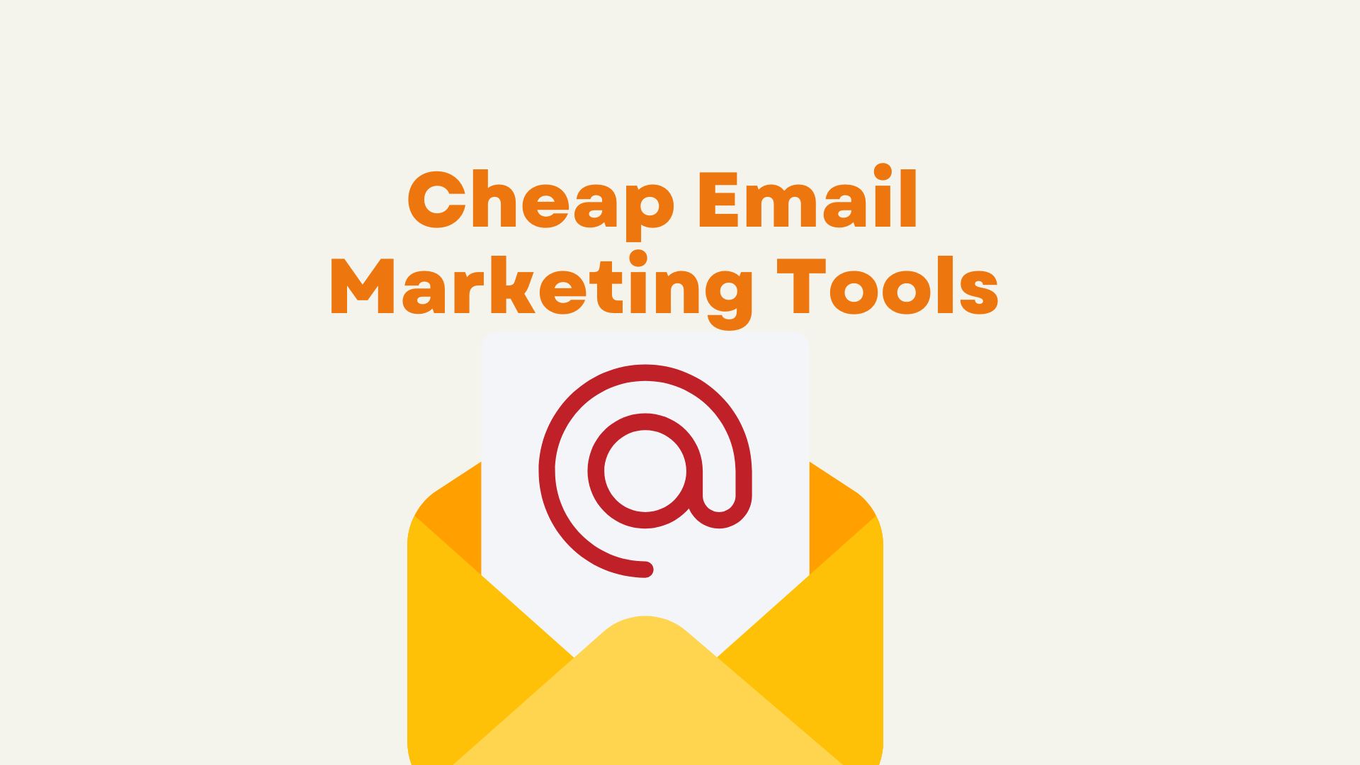 most affordable email marketing tools rankings