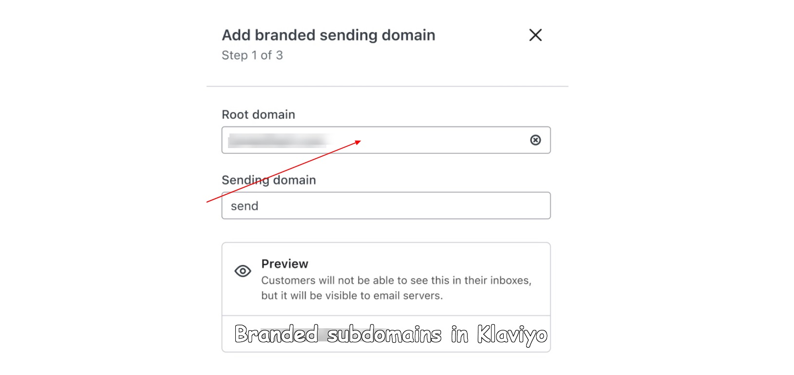 Klaviyo adds option to setup custom subdomain for email sending